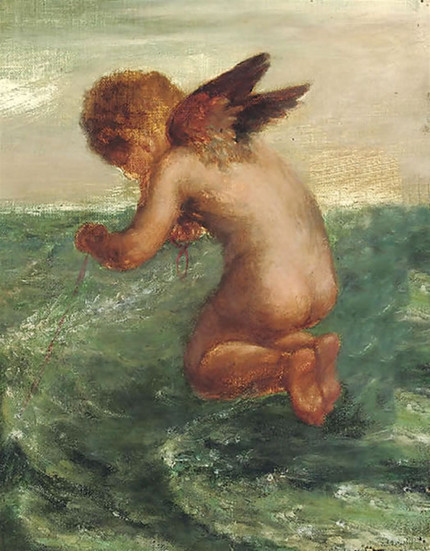 Sort amb la pesca, G. F. Watts